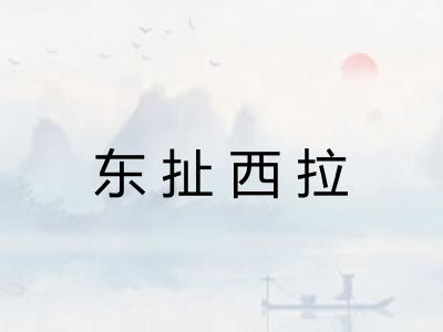 东扯西拉