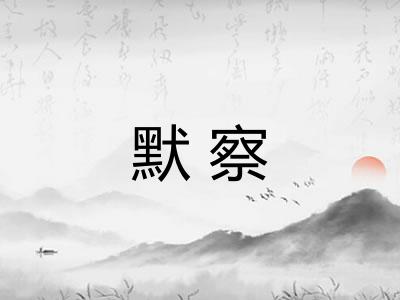 默察