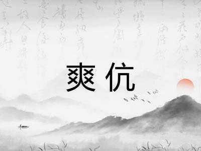 爽伉