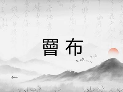 罾布