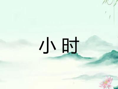 小时