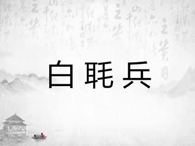 白毦兵