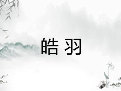 皓羽