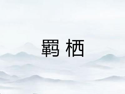 羁栖