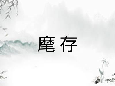 麾存