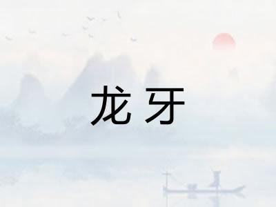 龙牙