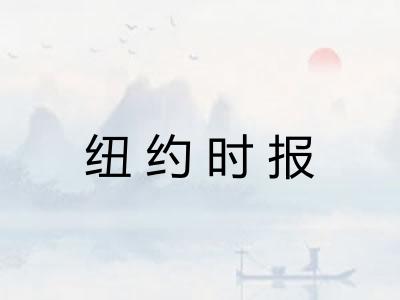 纽约时报