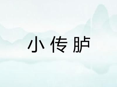 小传胪