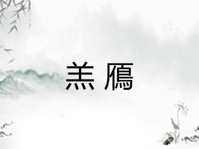 羔鴈