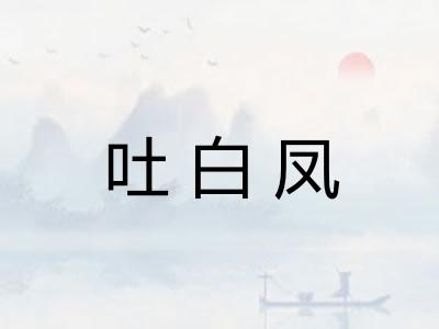 吐白凤