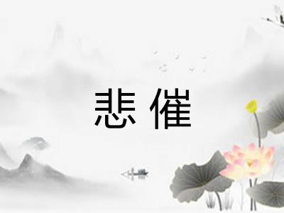 悲催