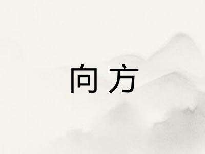 向方