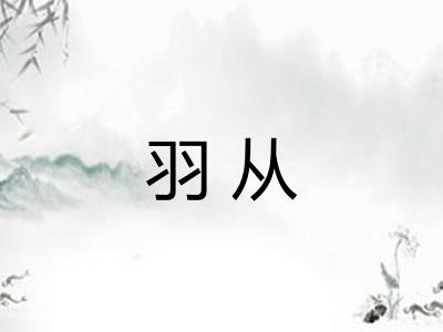 羽从